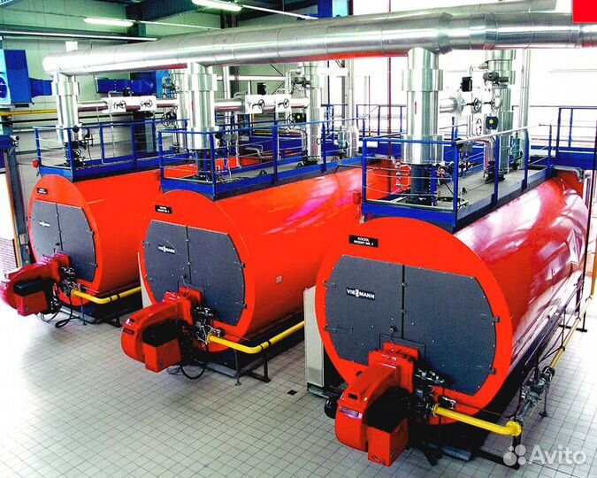 Газовая котельная для промышленных и жилых зданий