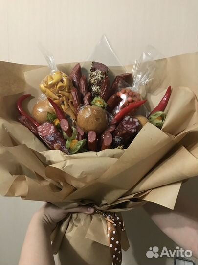 Съедобные букеты для мужчин