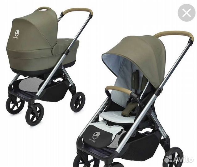 Коляска easywalker mosey+ 2 в 1