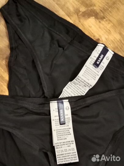 Kiabi Трусы р. L Полиамид, черные