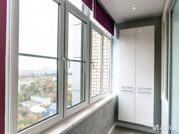 Остекление лоджий