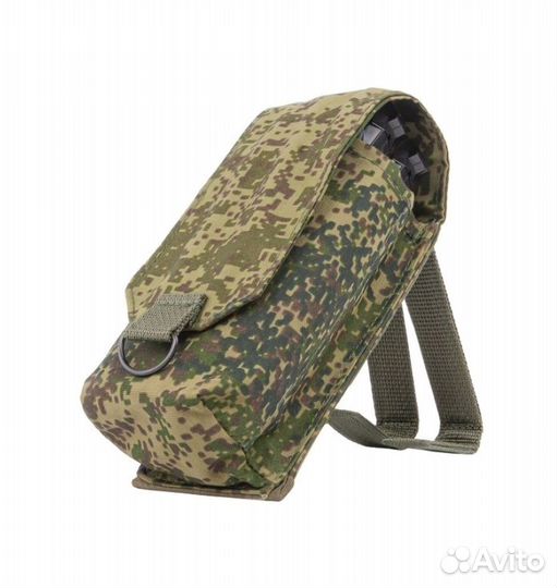 Подсумок тактический на 2 магазина ак закрытый 