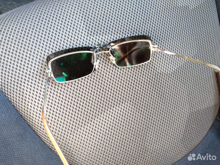 Поляризованные солцезащитные очки на клипсе