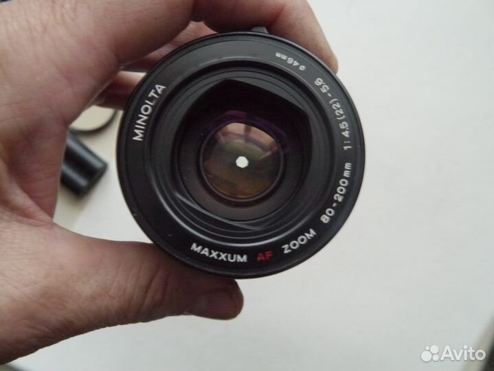 Объектив monolta 80-200 F4.5 компакт телевик sony