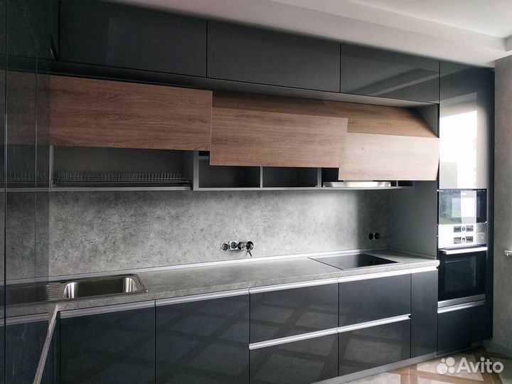 Кухонный гарнитур на заказ. Долговечные материалы