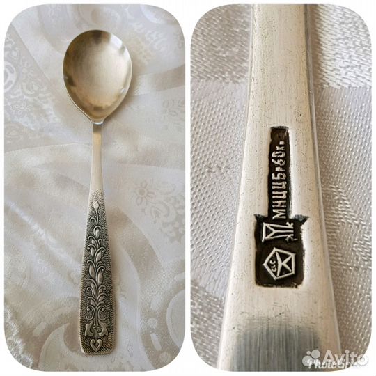 Столовые приборы из мельхиора