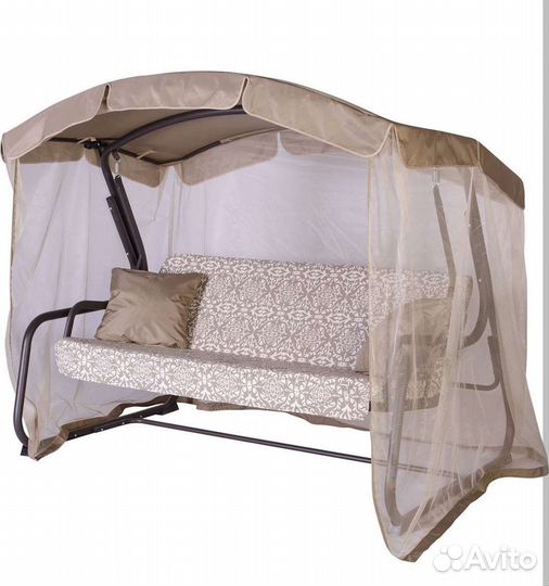 Садовые качели 4-х местные