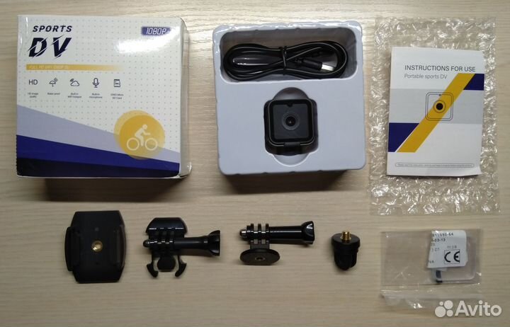 Портативная видеокамера (экшн камера) с Wi-Fi