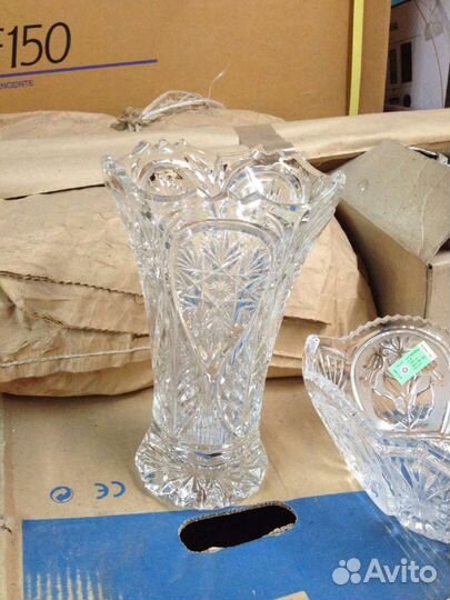Ваза хрустальная СССР