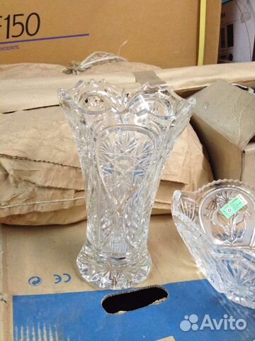 Ваза хрустальная СССР