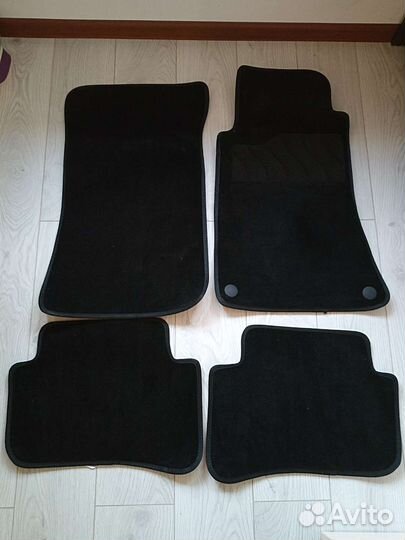 Ворсовые коврики Mercedes C-Class