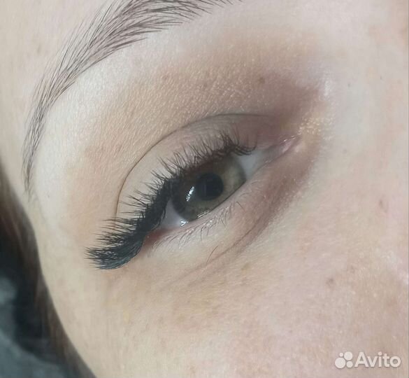 Наращивание ресниц на дому