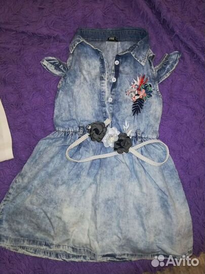 Вещи пакетом на девочку от 6 до 8 лет