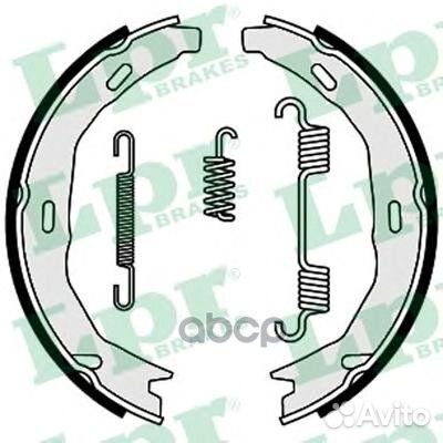 Комплект тормозных колодок 09660 09660 Lpr