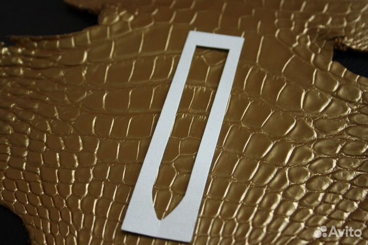 Ремешок для часов из кожи крокодила аллигатора