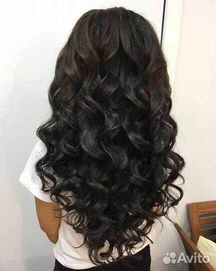 Укладки, локоны, афро-кудри