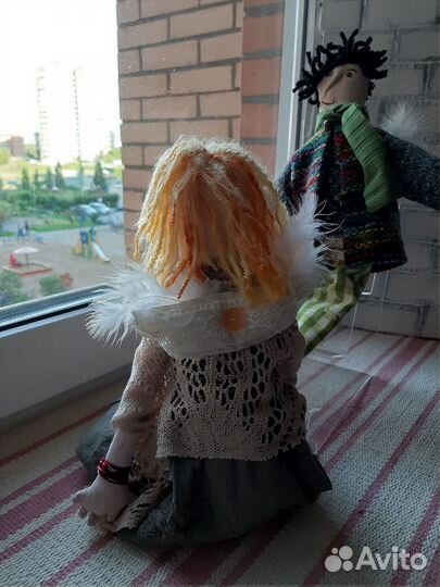 Кукла текстильная 40 см