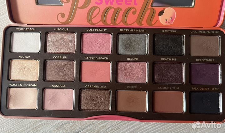 Палетки Too Faced