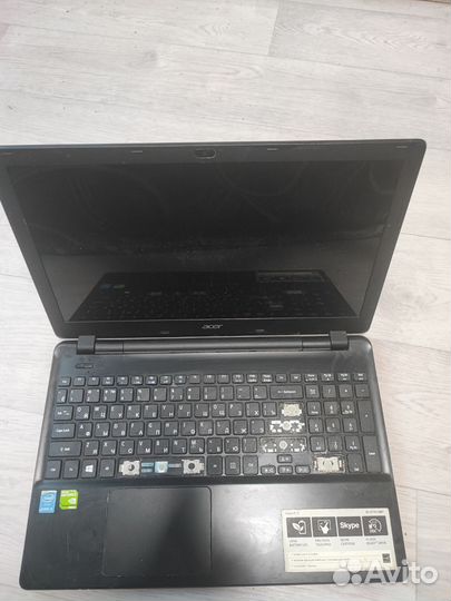 Ноутбук acer на запчасти