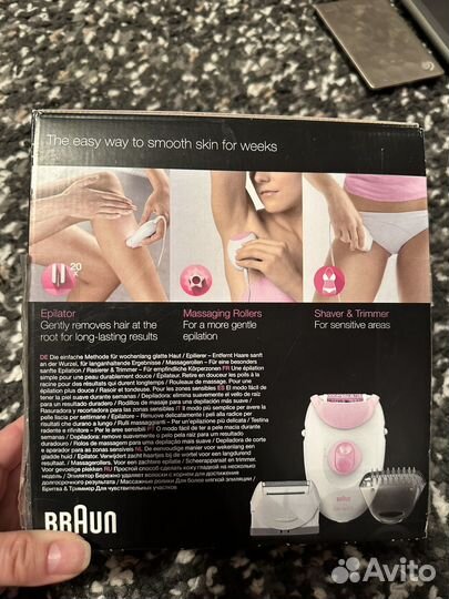 Эпилятор braun silk epil 3 новый