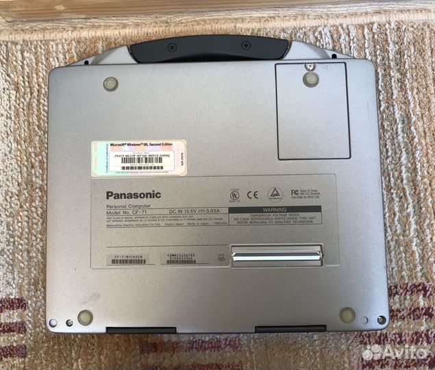 Защищенный taughbook Panasonic cf-71