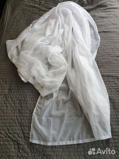 Тюль новый, 280 на 260 см -2 шт