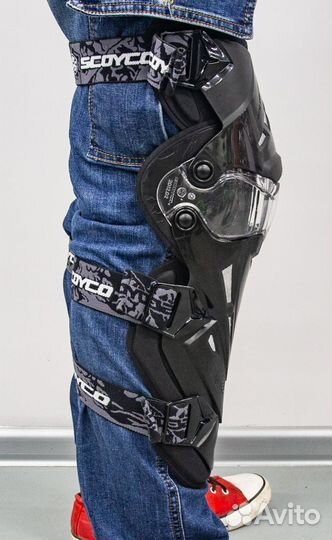 Наколенники Scoyco Triumph K12 (Зеленый)