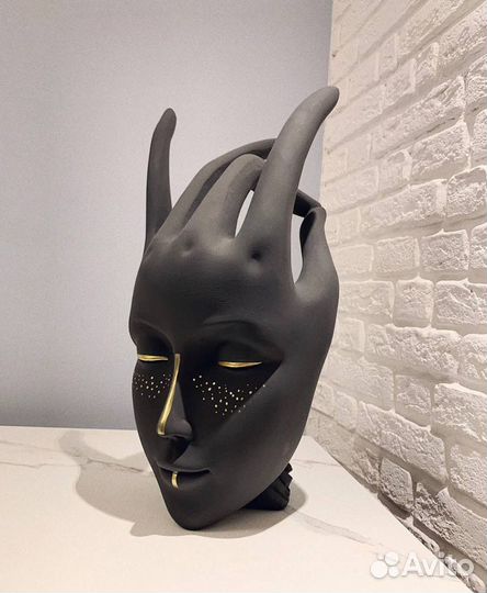 Мудрость статуэтка маска