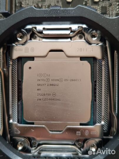 Xeon e5 2666 v3 комплект 16гб