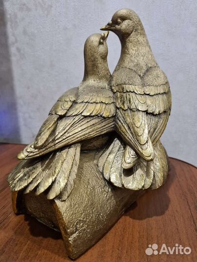 Статуэтка голуби, русалка, сова,филин