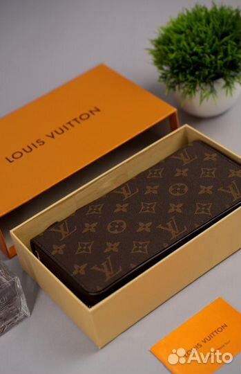 Кошелек мужской Louis Vuitton Zippy XL Канва