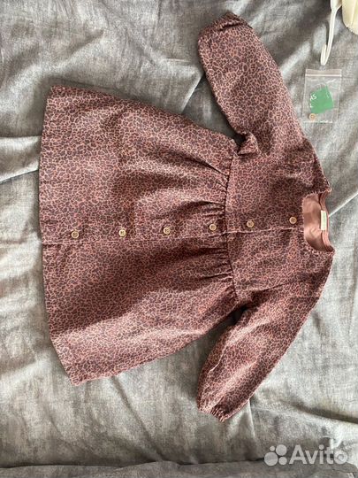 Платье для новорожденной 74