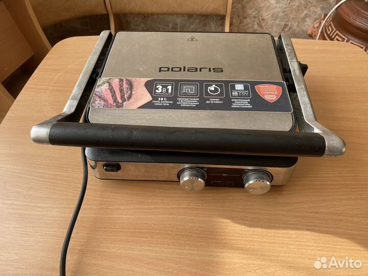 Электро гриль polaris