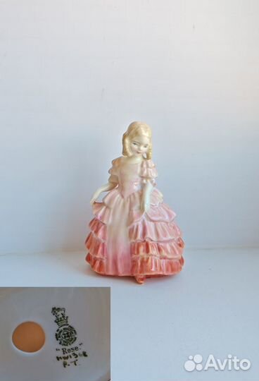 Фарфоровая статуэтка Rose от Royal Doulton