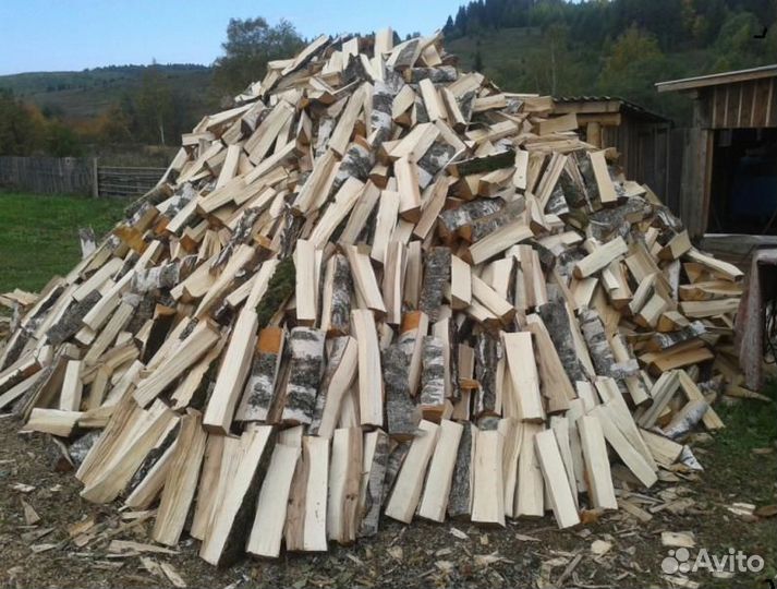 Дрова березовые колотые