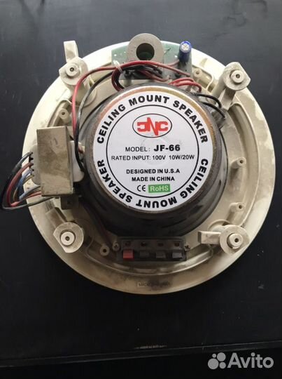JNC JF-66 потолочнаявстраиваемая акустическая сист