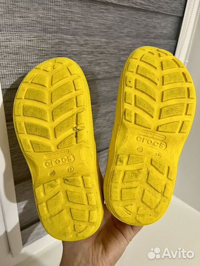 Резиновые сапоги crocs