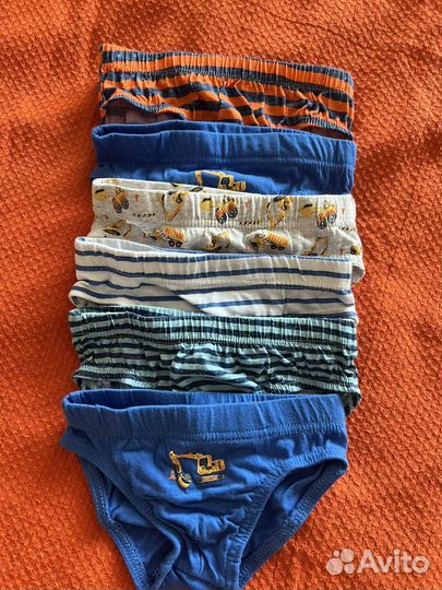 Плавки для мальчика 6 штук 4-5 лет