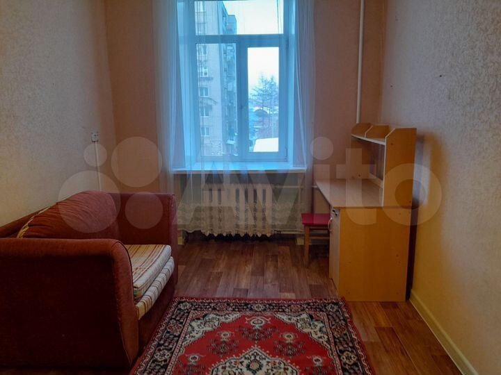 Комната 16 м² в 1-к., 3/4 эт.