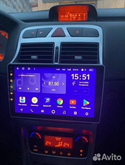 Магнитола Teyes Peugeot 307 Android