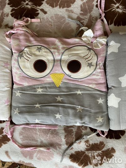 Бортики на детскую кроватку