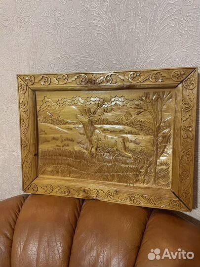 Картина из дерева