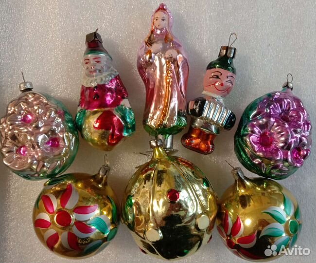 Елочные игрушки СССР
