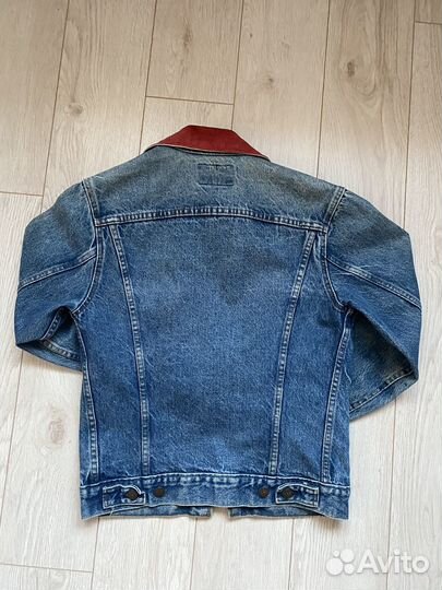 Levi's джинсовая куртка винтаж 80х из Милана