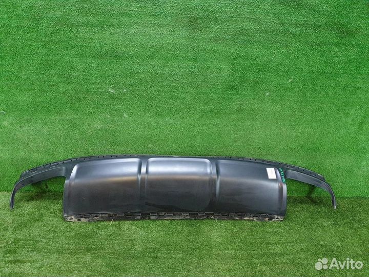 Юбка заднего бампера Audi Q7 2 (2015-2019) S-line