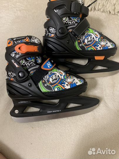 Коньки детские раздвижные