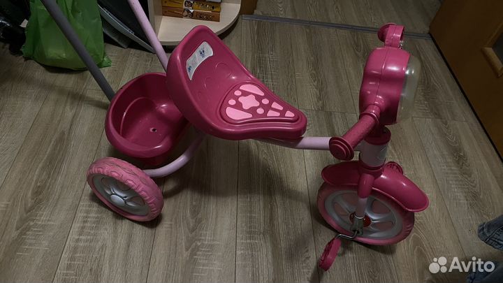 Детский трехколесный велосипед бу