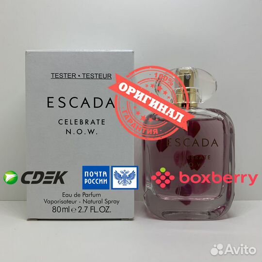 Escada - Celebrate N.O.W. 80ml Оригинал Тестер
