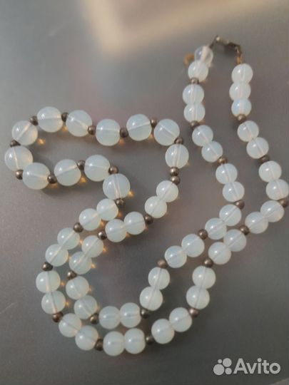 Бусы СССР. Натуральный камень. Винтаж