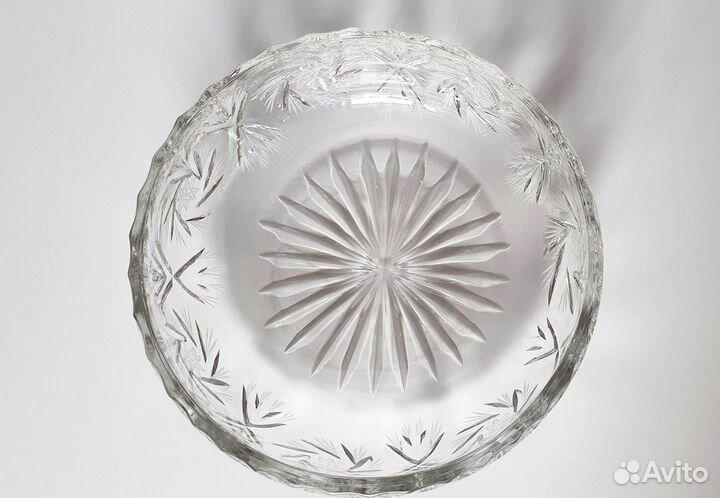 Хрустальная ваза салатница, конфетница СССР